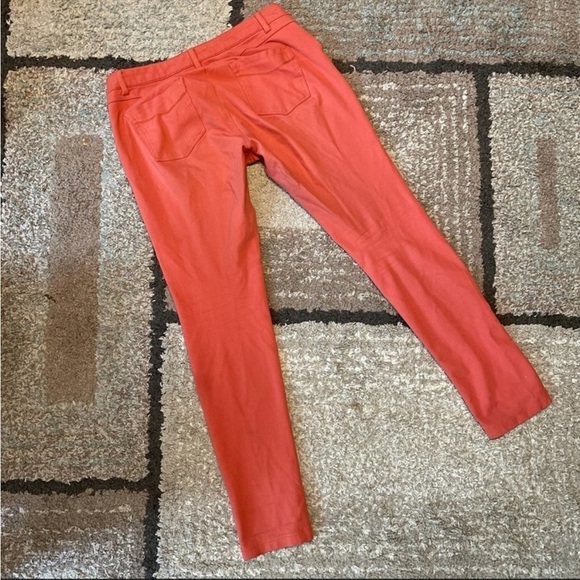 Shinestar Bright Orange Mid Rise Skinny Chinos Size XL - Picture 7 of 9